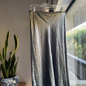 Vince Green Midi Skirt